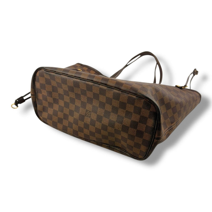 Louis Vuitton Brown Damier Neverfull MM Handbag - Lux Central