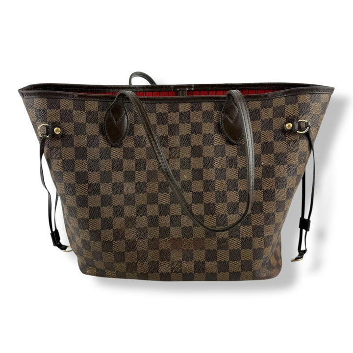 Louis Vuitton Brown Damier Neverfull MM Handbag - Lux Central