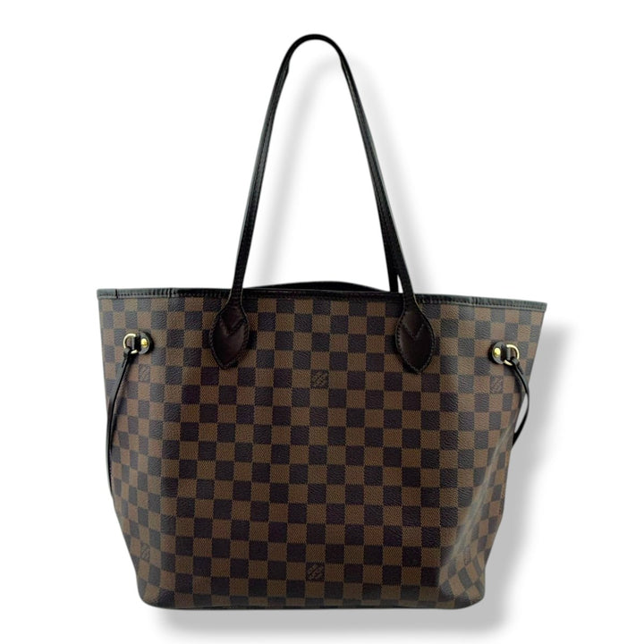 Louis Vuitton Brown Damier Neverfull MM Handbag - Lux Central