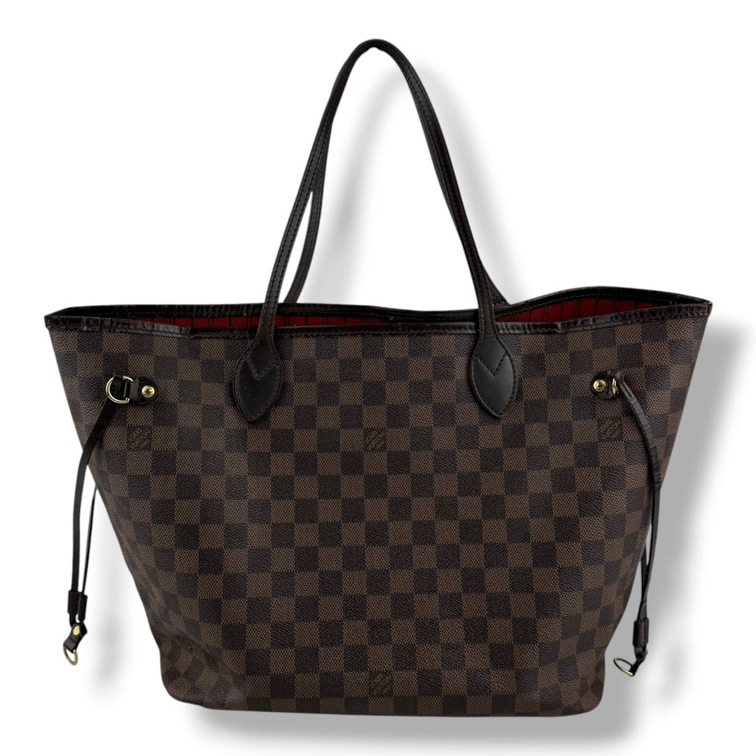 Louis Vuitton Brown Damier Neverfull MM Handbag - Lux Central