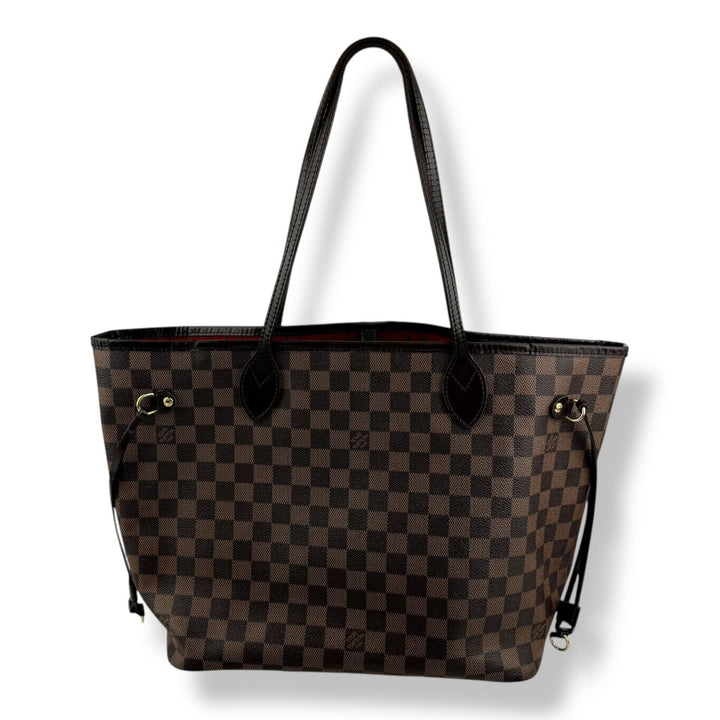Louis Vuitton Brown Damier Neverfull MM Handbag - Lux Central