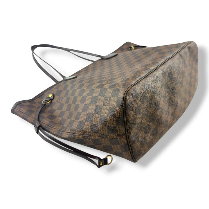 Louis Vuitton Brown Damier Neverfull MM Handbag - Lux Central