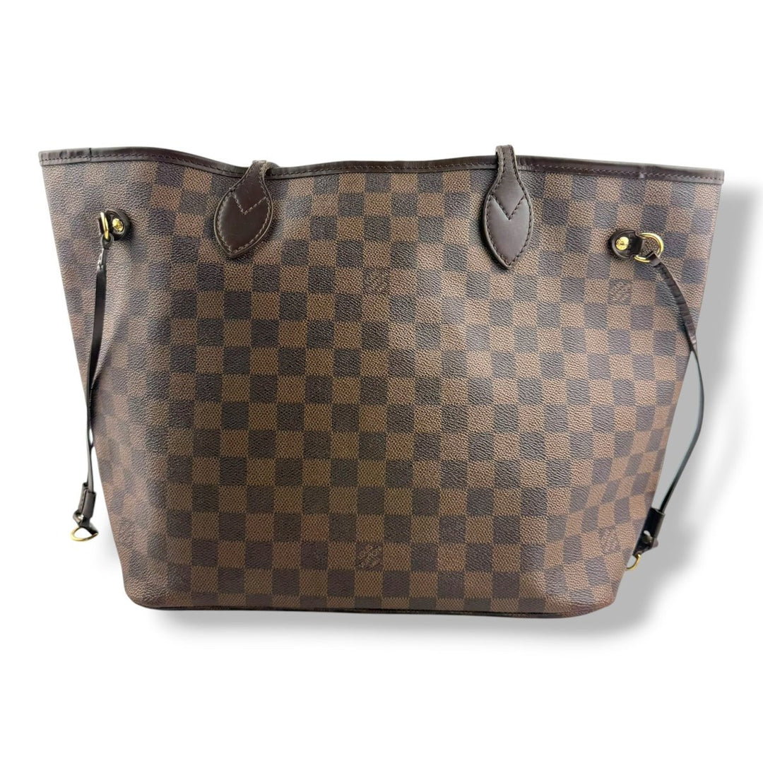 Louis Vuitton Brown Damier Neverfull MM Handbag - Lux Central