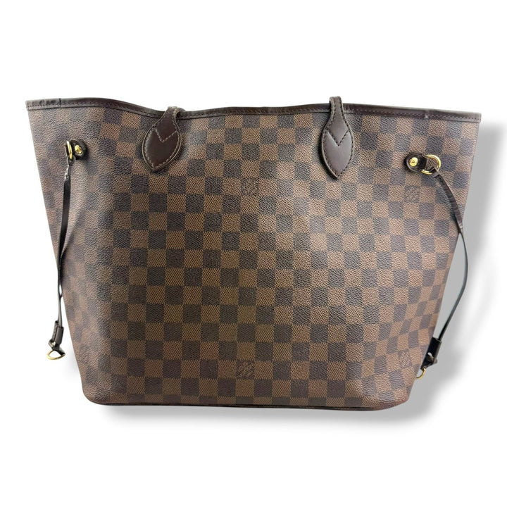 Louis Vuitton Brown Damier Neverfull MM Handbag - Lux Central