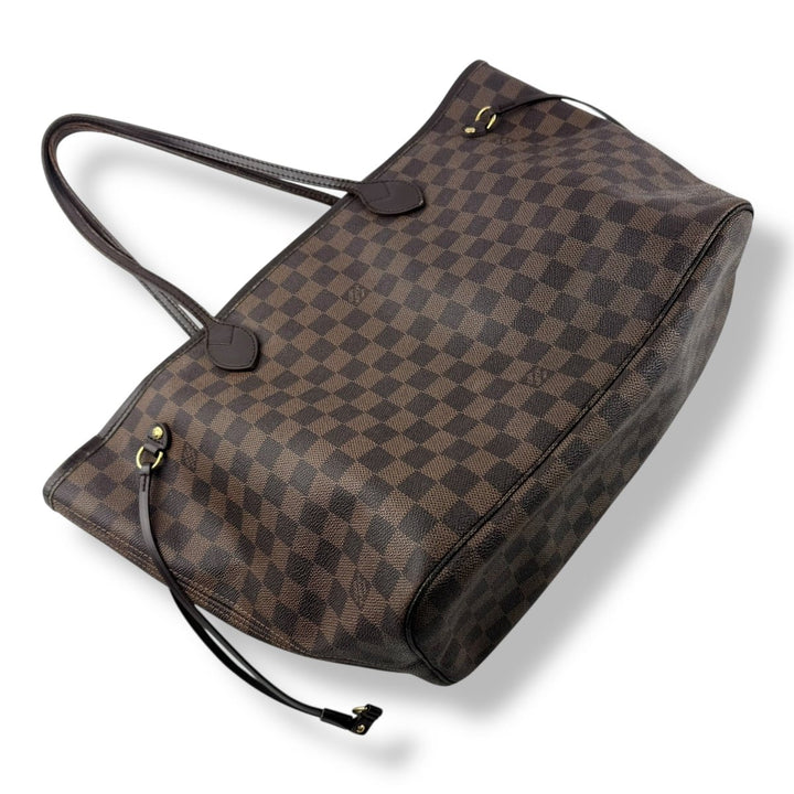 Louis Vuitton Brown Damier Neverfull MM Handbag - Lux Central