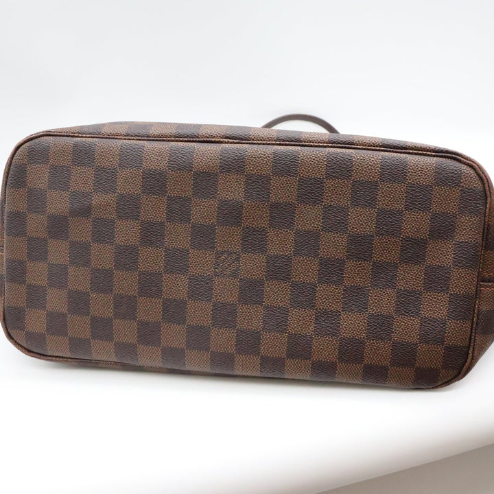 Louis Vuitton Brown Damier Neverfull MM Handbag - Lux Central