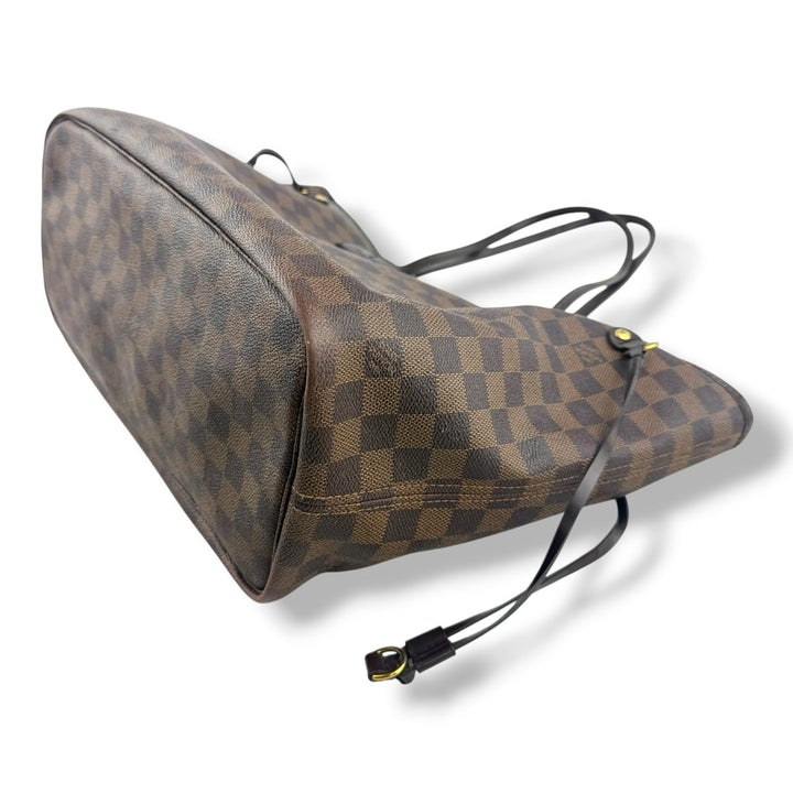 Louis Vuitton Brown Damier Neverfull MM Handbag - Lux Central