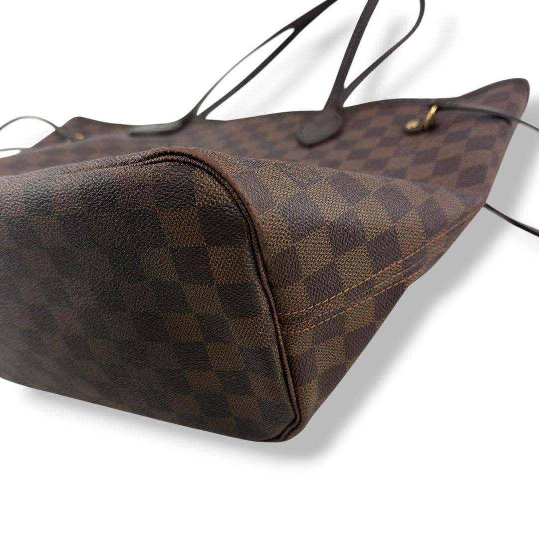 Louis Vuitton Brown Damier Neverfull MM Handbag - Lux Central