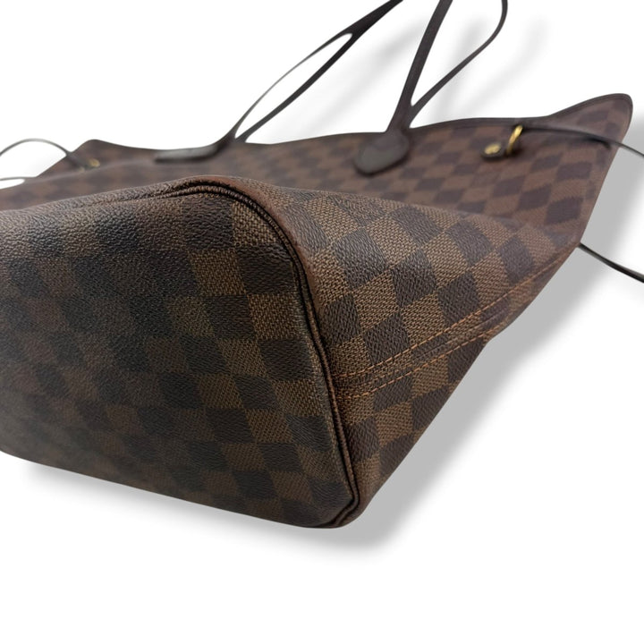 Louis Vuitton Brown Damier Neverfull MM Handbag - Lux Central