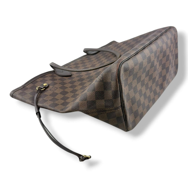 Louis Vuitton Brown Damier Neverfull MM Handbag - Lux Central