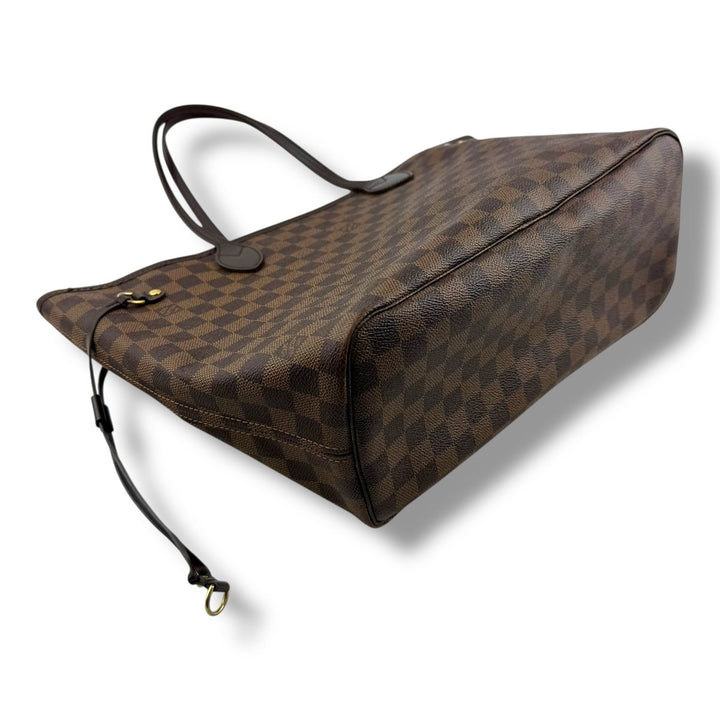 Louis Vuitton Brown Damier Neverfull MM Handbag - Lux Central