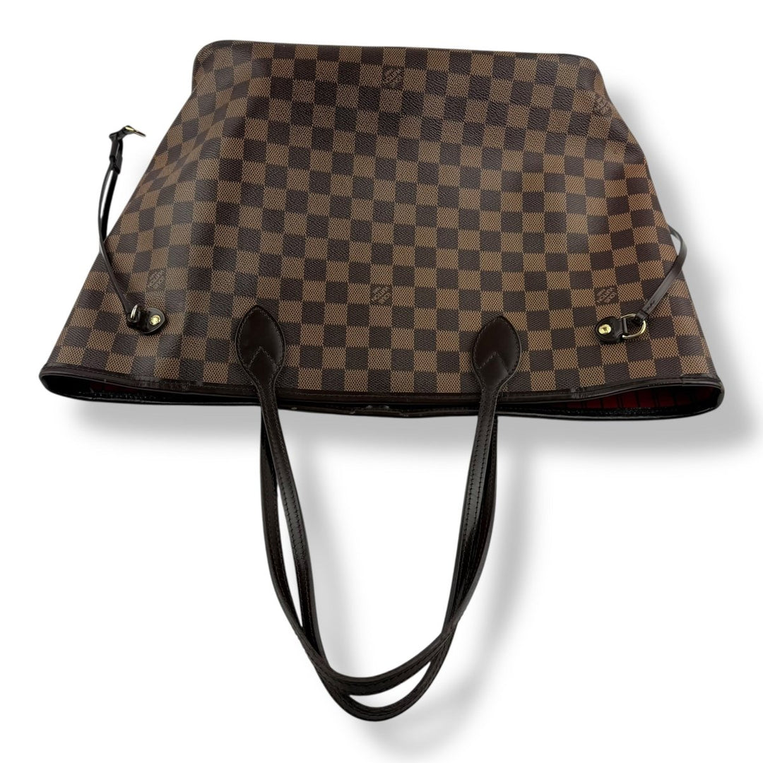 Louis Vuitton Brown Damier Neverfull MM Handbag - Lux Central