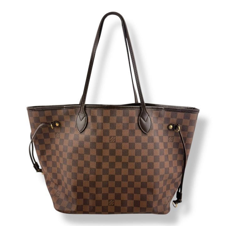 Louis Vuitton Brown Damier Neverfull MM Handbag - Lux Central