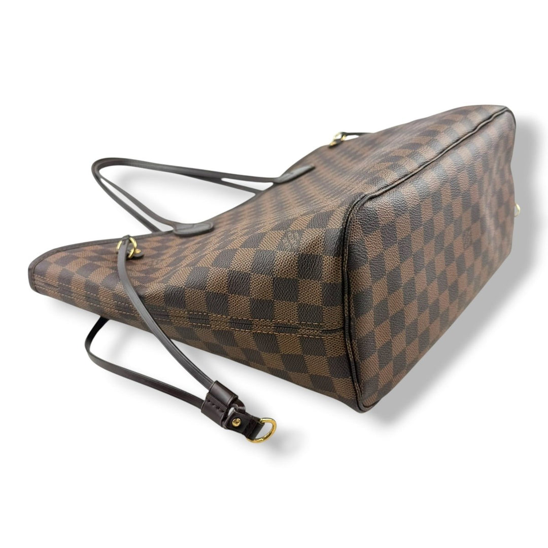 Louis Vuitton Brown Damier Neverfull MM Handbag - Lux Central