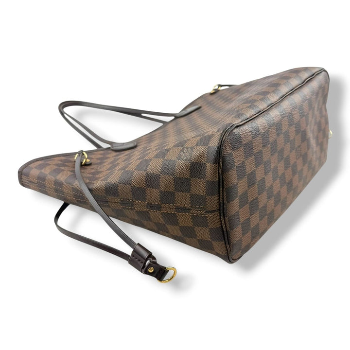 Louis Vuitton Brown Damier Neverfull MM Handbag - Lux Central