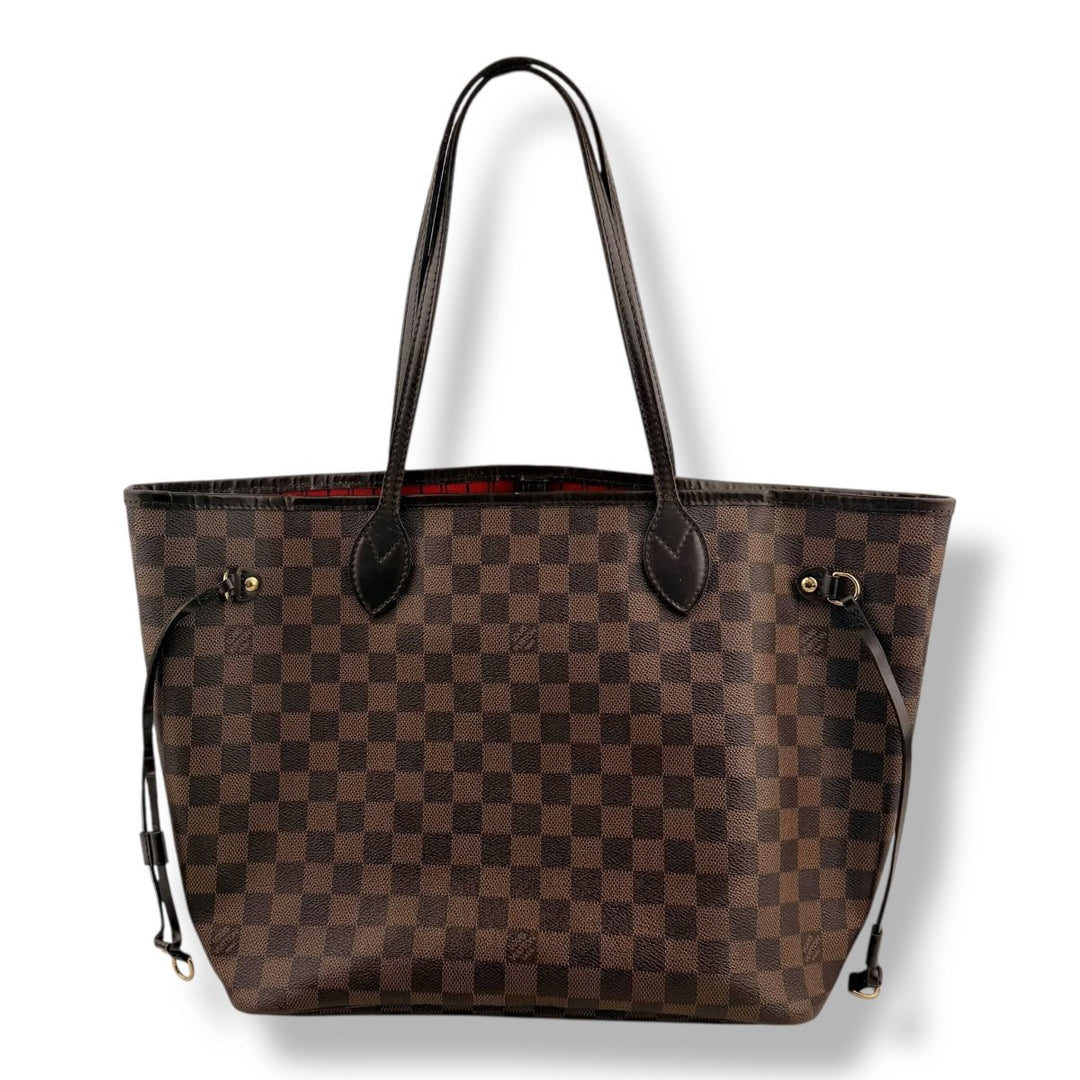 Louis Vuitton Brown Damier Neverfull MM Handbag - Lux Central