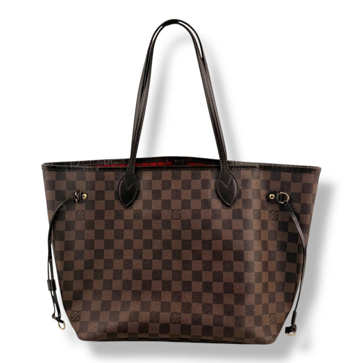 Louis Vuitton Brown Damier Neverfull MM Handbag - Lux Central