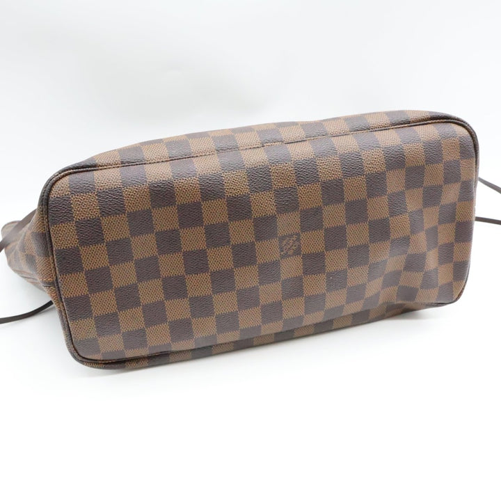 Louis Vuitton Brown Damier Neverfull MM Handbag - Lux Central