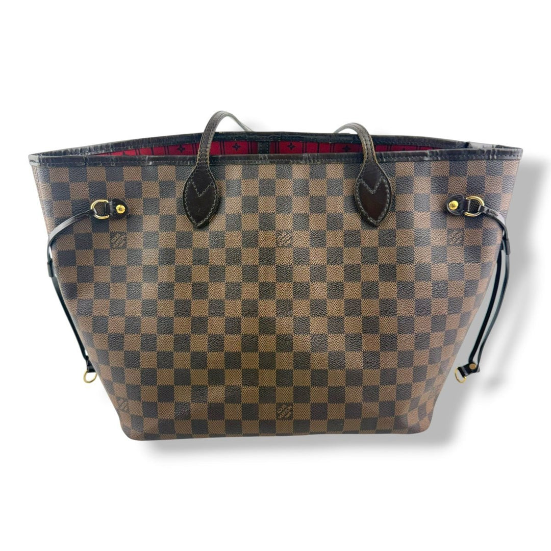 Louis Vuitton Brown Damier Neverfull MM Handbag - Lux Central