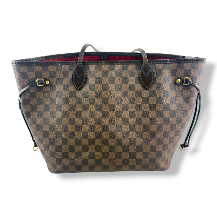 Louis Vuitton Brown Damier Neverfull MM Handbag - Lux Central