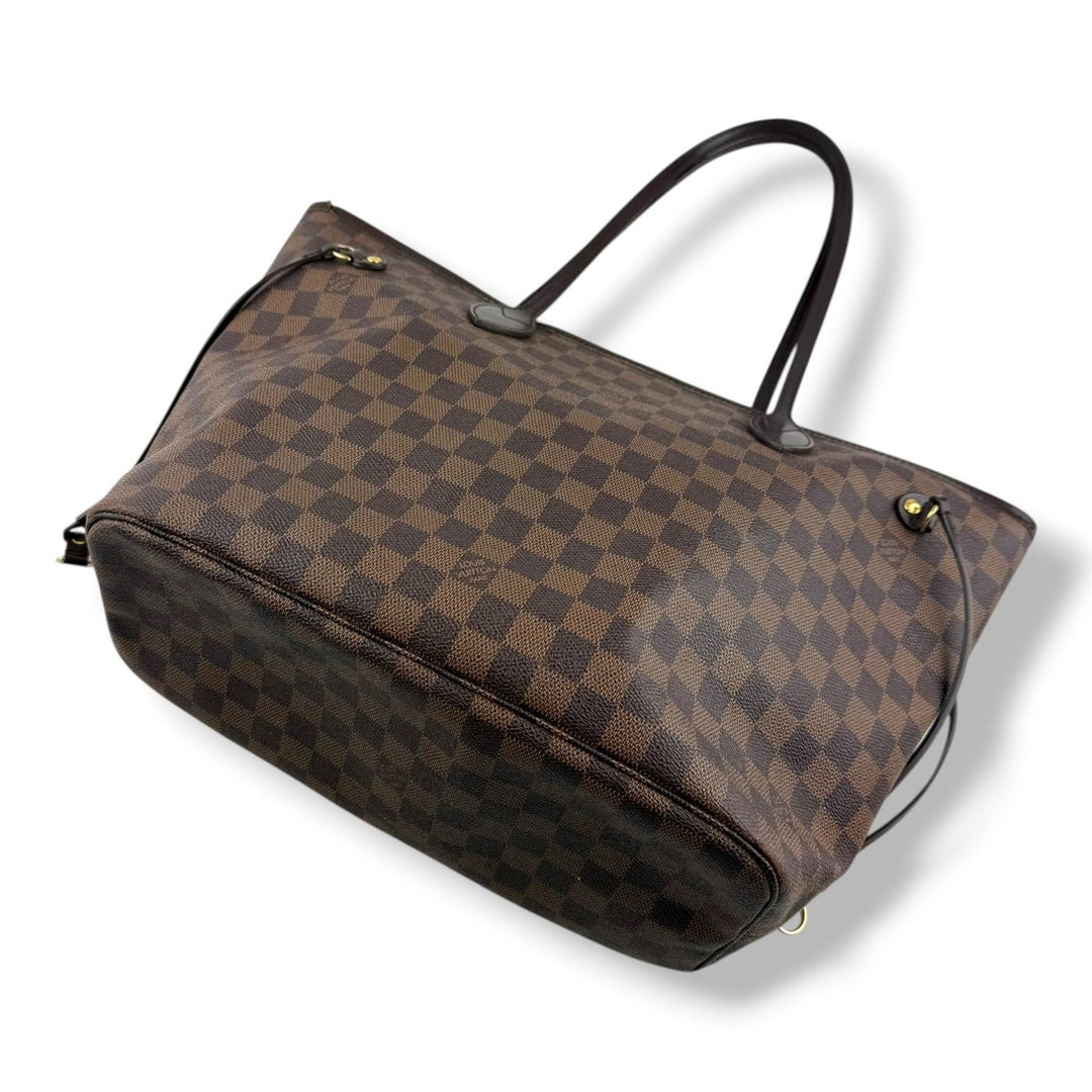 Louis Vuitton Brown Damier Neverfull MM Handbag - Lux Central