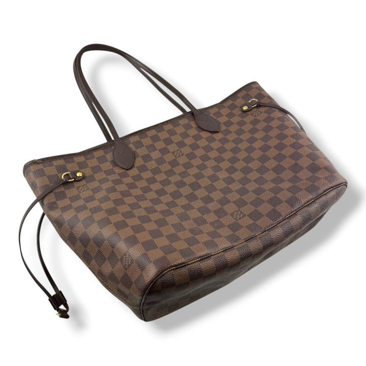 Louis Vuitton Brown Damier Neverfull MM Handbag - Lux Central