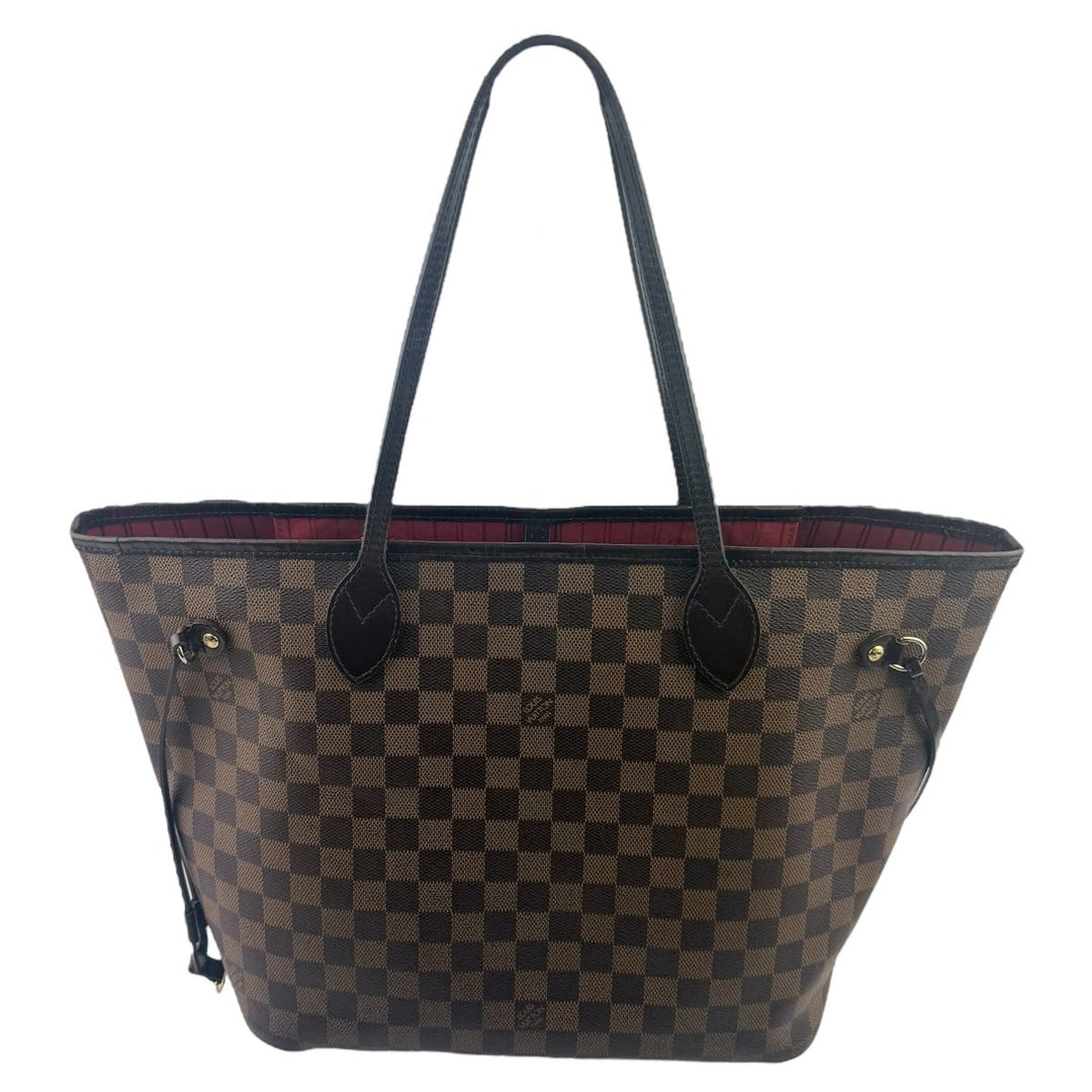 Louis Vuitton Brown Damier Neverfull MM Handbag - Lux Central