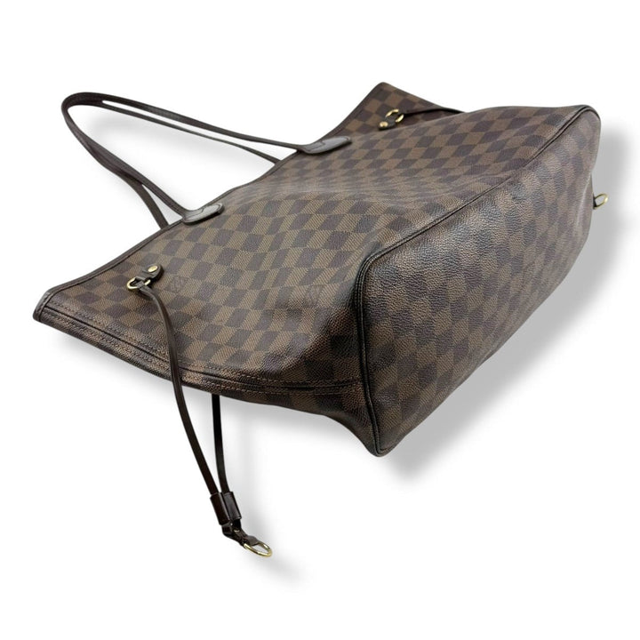 Louis Vuitton Brown Damier Neverfull MM Handbag - Lux Central