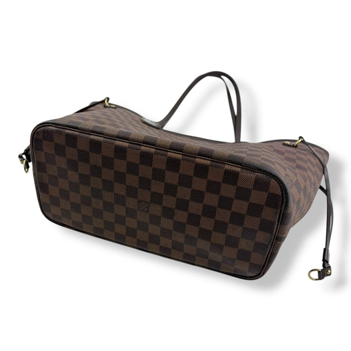 Louis Vuitton Brown Damier Neverfull MM Handbag - Lux Central