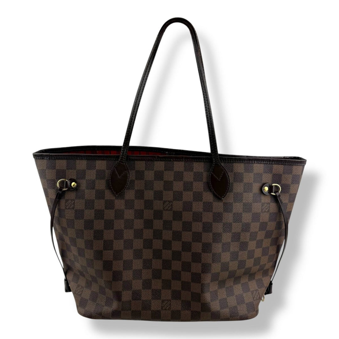 Louis Vuitton Brown Damier Neverfull MM Handbag - Lux Central