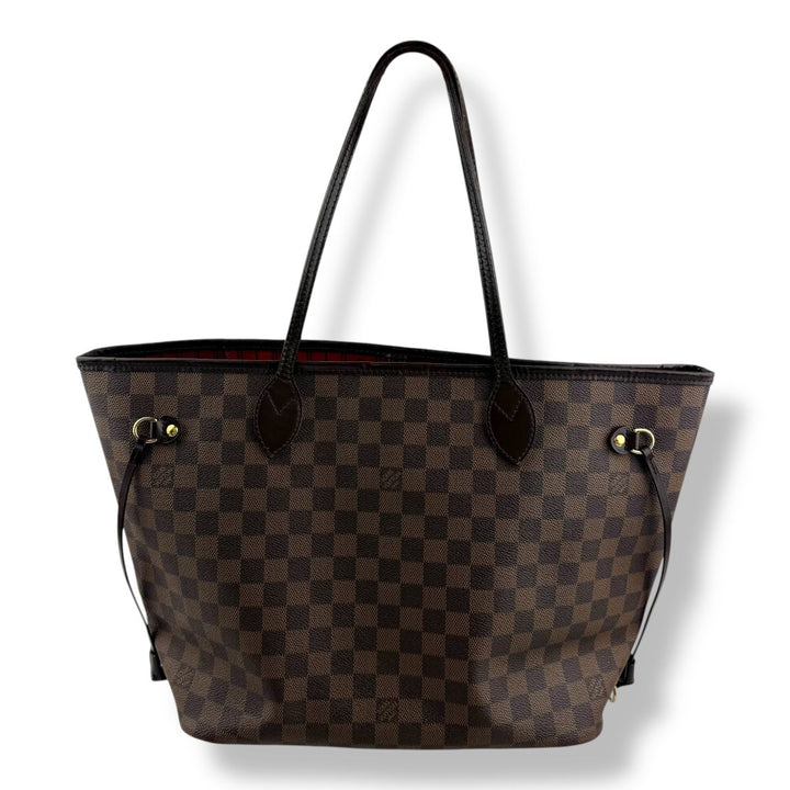 Louis Vuitton Brown Damier Neverfull MM Handbag - Lux Central
