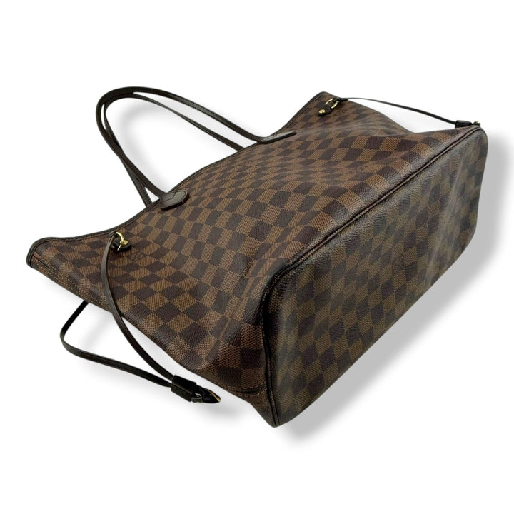 Louis Vuitton Brown Damier Neverfull MM Handbag - Lux Central