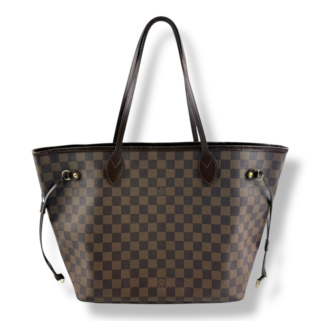 Louis Vuitton Brown Damier Neverfull MM Handbag - Lux Central