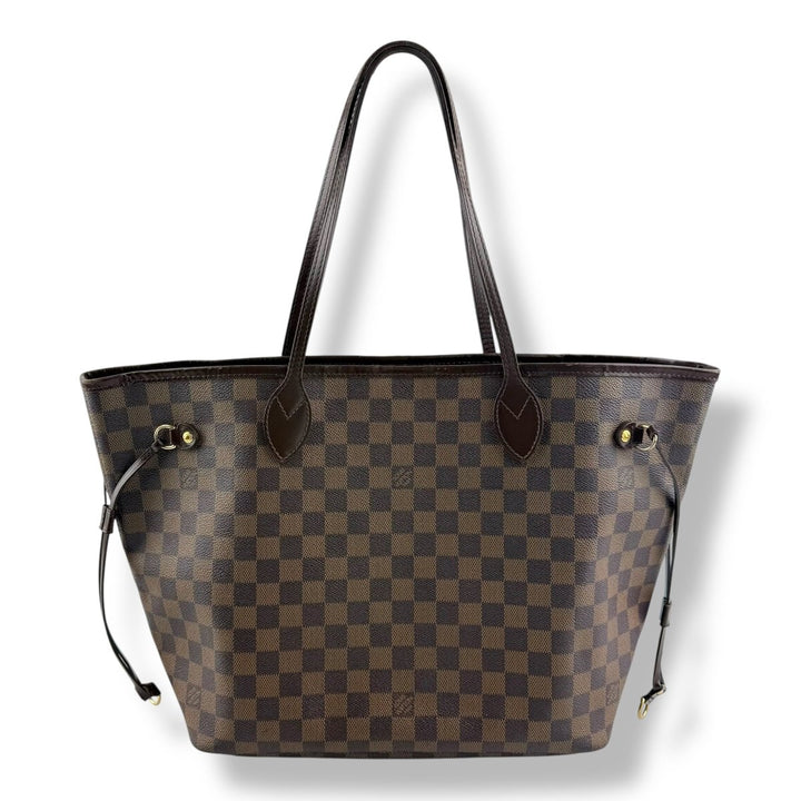 Louis Vuitton Brown Damier Neverfull MM Handbag - Lux Central