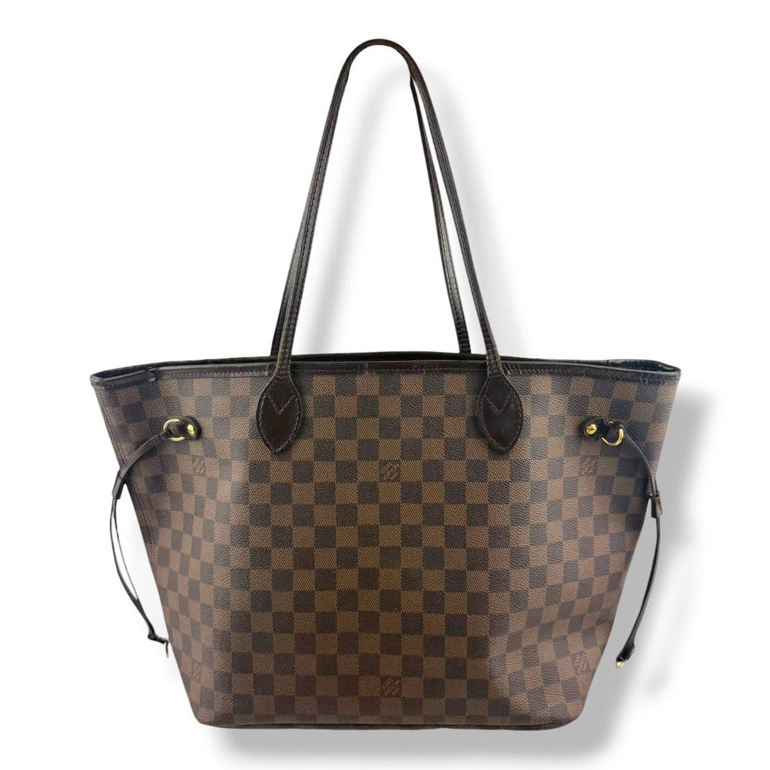 Louis Vuitton Brown Damier Neverfull MM Handbag - Lux Central