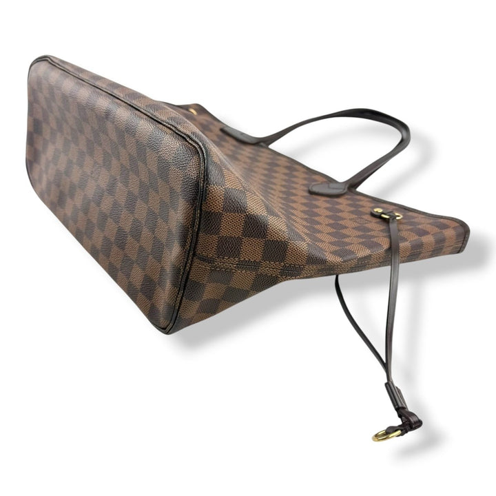 Louis Vuitton Brown Damier Neverfull MM Handbag - Lux Central