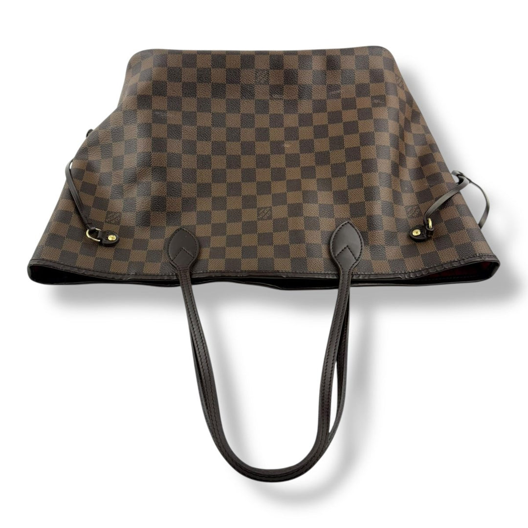 Louis Vuitton Brown Damier Neverfull MM Handbag - Lux Central