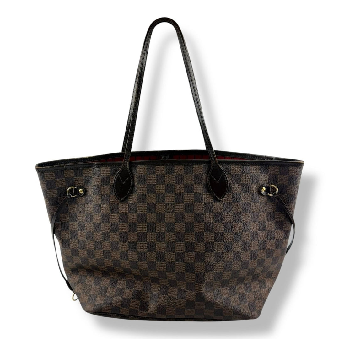 Louis Vuitton Brown Damier Neverfull MM Handbag - Lux Central