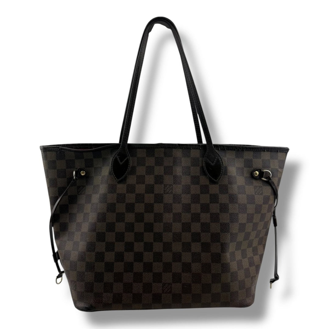 Louis Vuitton Brown Damier Neverfull MM Handbag - Lux Central
