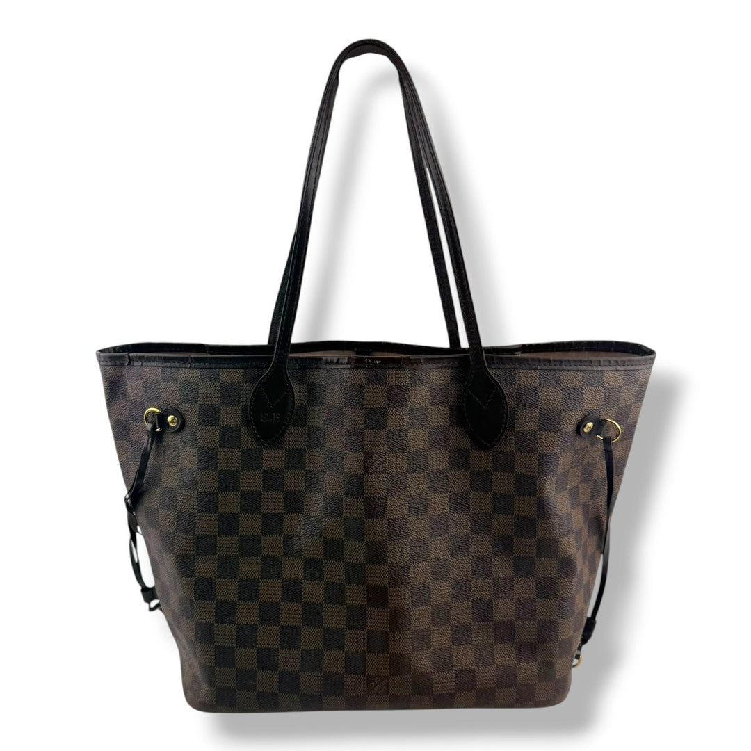 Louis Vuitton Brown Damier Neverfull MM Handbag - Lux Central