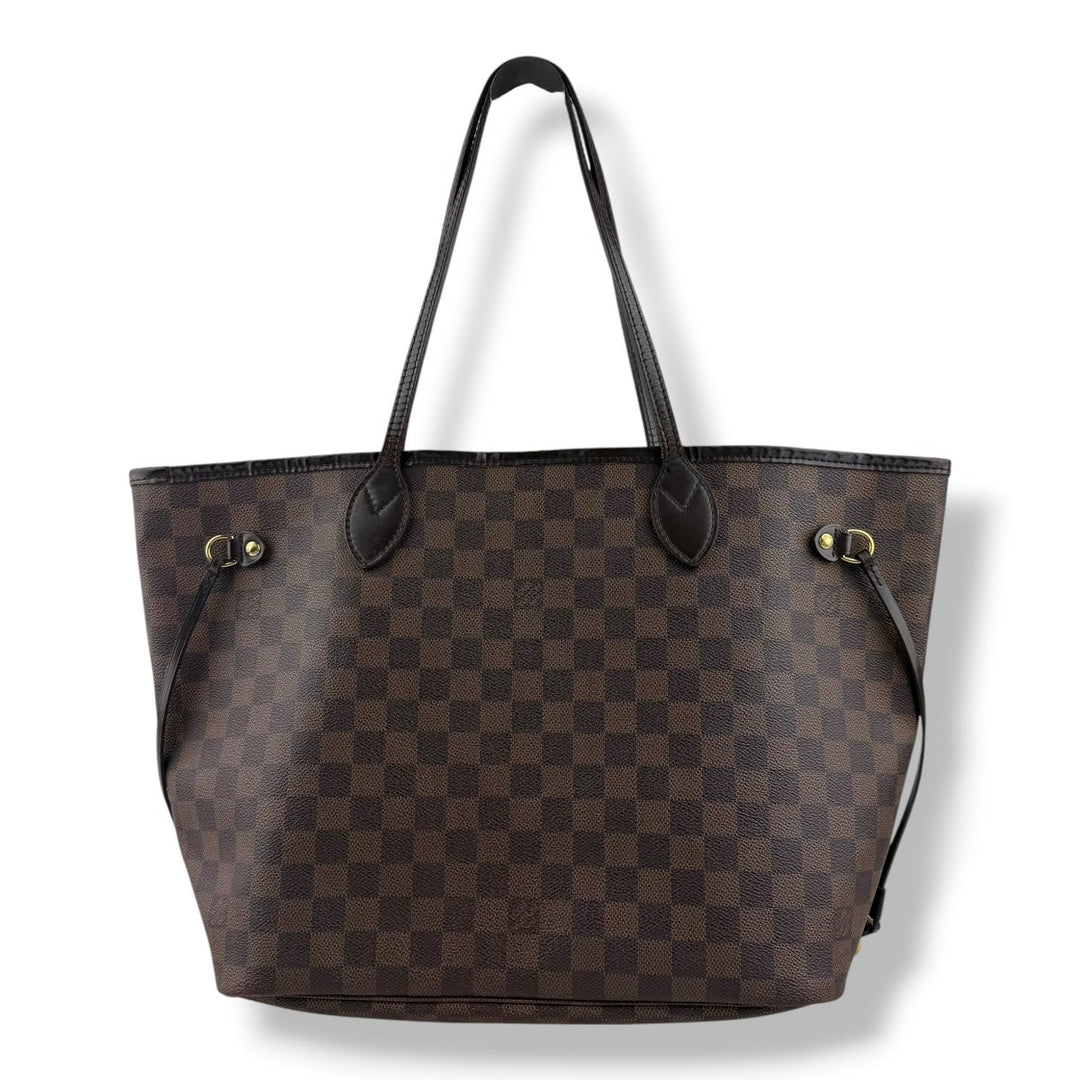 Louis Vuitton Brown Damier Neverfull MM Handbag - Lux Central