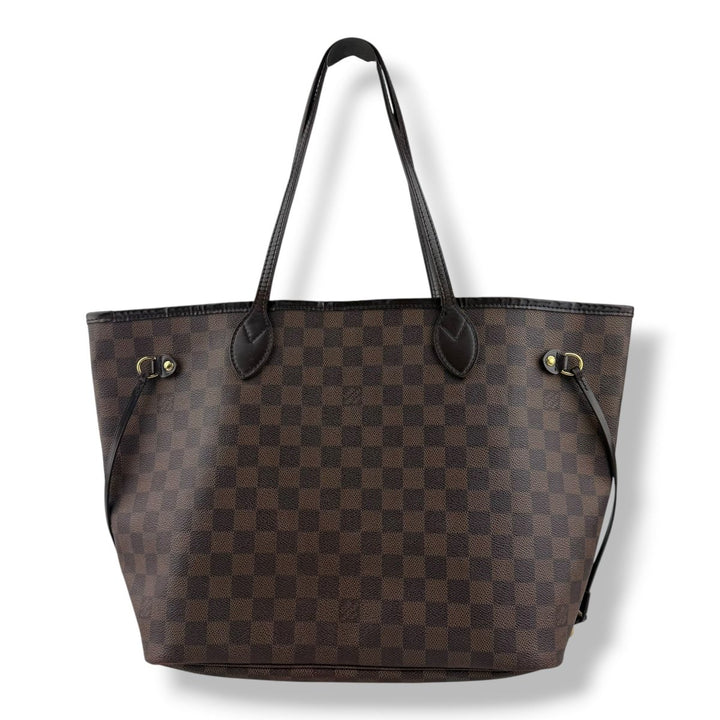 Louis Vuitton Brown Damier Neverfull MM Handbag - Lux Central