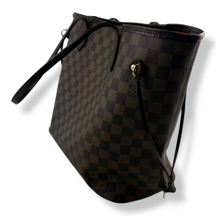Louis Vuitton Brown Damier Neverfull MM Handbag - Lux Central