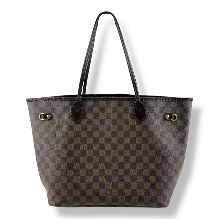 Louis Vuitton Brown Damier Neverfull MM Handbag - Lux Central