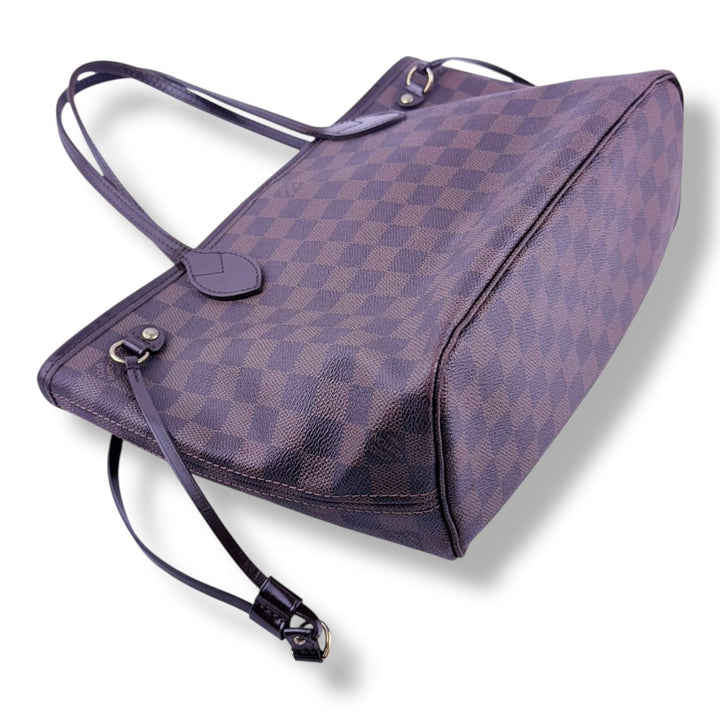 Louis Vuitton Brown Damier Neverfull PM Handbag - Lux Central