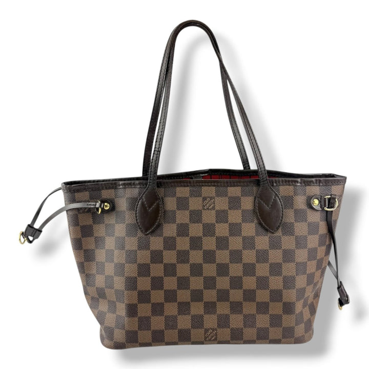 Louis Vuitton Brown Damier Neverfull PM Handbag - Lux Central