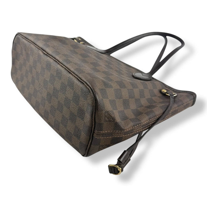 Louis Vuitton Brown Damier Neverfull PM Handbag - Lux Central