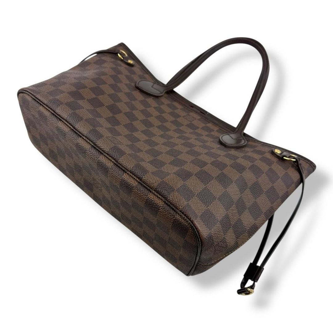 Louis Vuitton Brown Damier Neverfull PM Handbag - Lux Central
