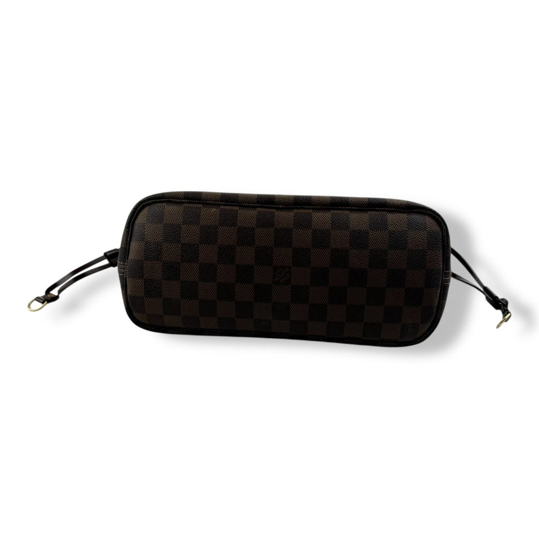 Louis Vuitton Brown Damier Neverfull PM Handbag - Lux Central