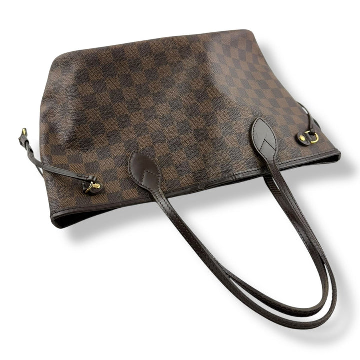 Louis Vuitton Brown Damier Neverfull PM Handbag - Lux Central